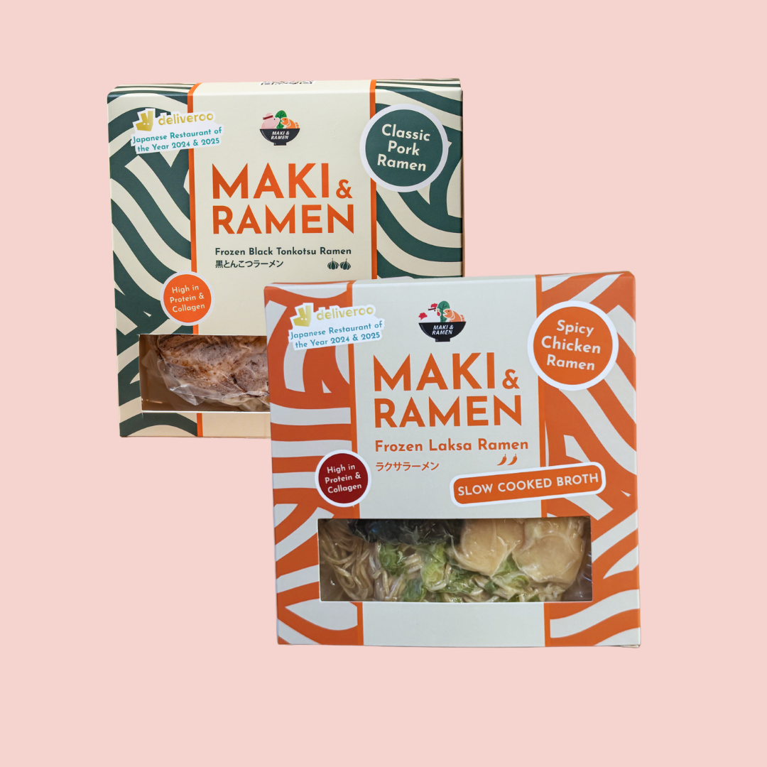 Black Garlic Tonkotsu & Laksa (2 pack)